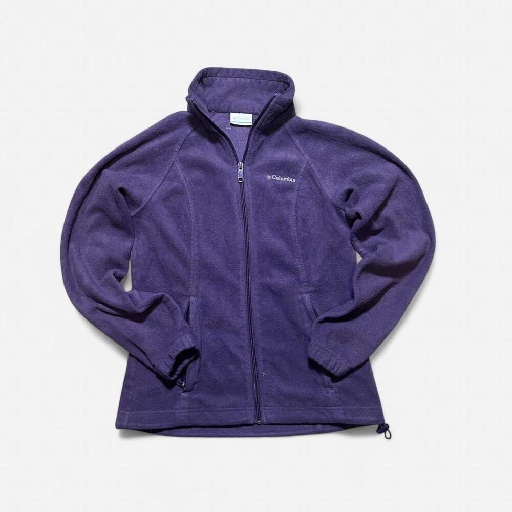 Columbia Sportswear Women’s Purple Fleece Full Zip Sweater Size XS